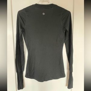Lululemon Long Sleeve Button-Up Base Layer (Wool) Size 4